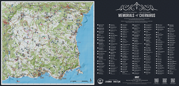 Chernarus Memorial Map